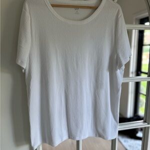 GAP White Relaxed Short Sleeve T-Shirt
